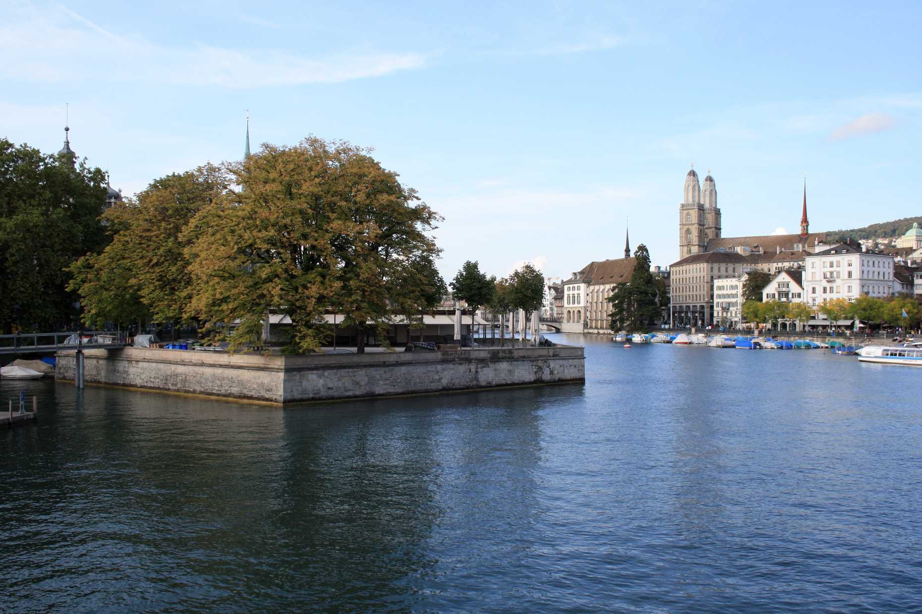 Enlarged view: Zurich town center