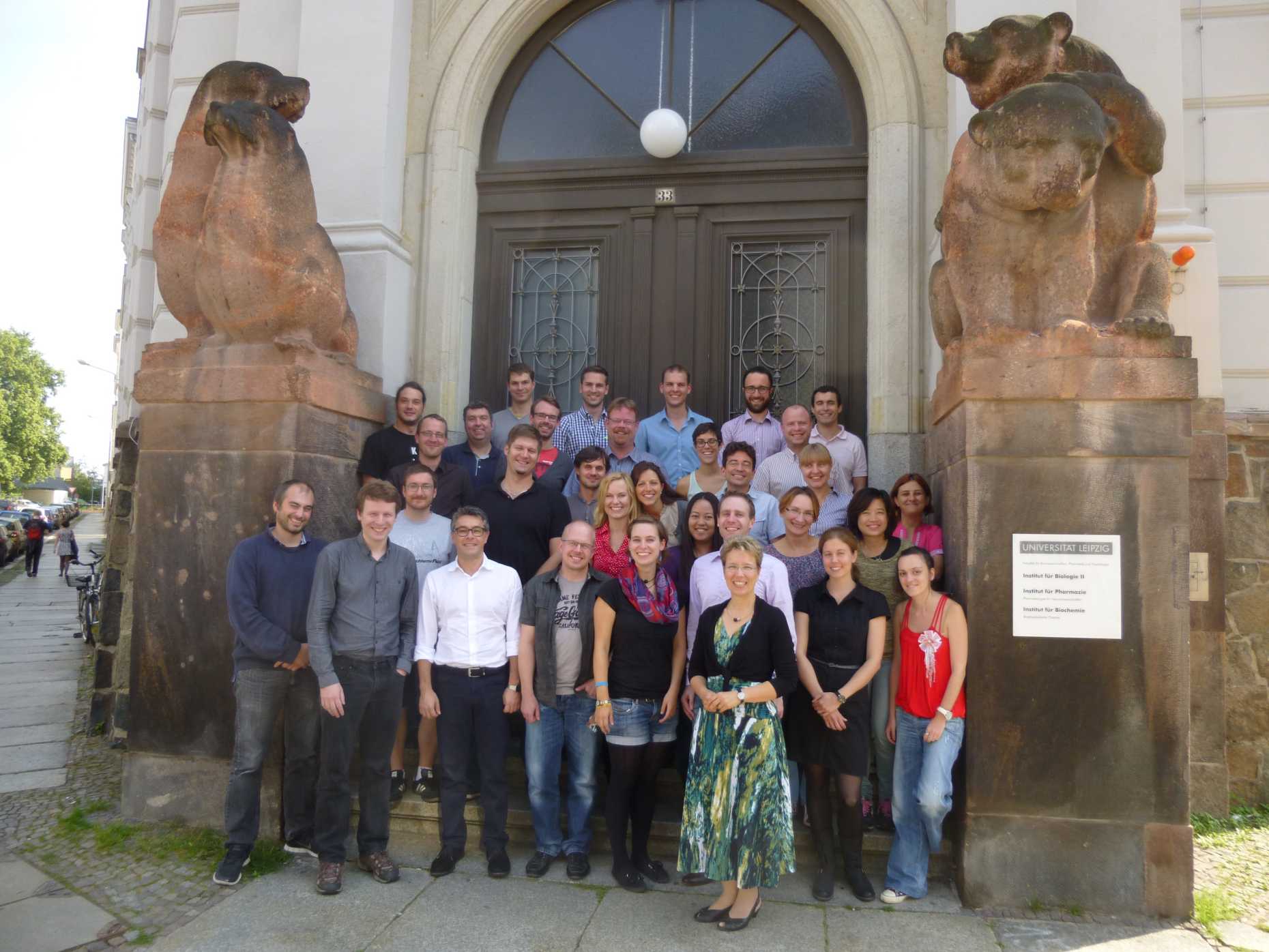 Enlarged view: participants of module III, 2014